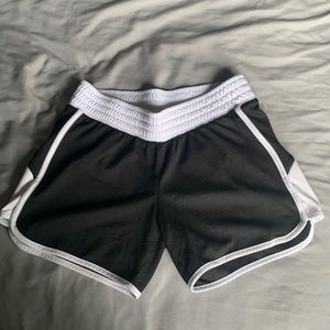 Black and white XS C9/ Champion mid thigh length shorts